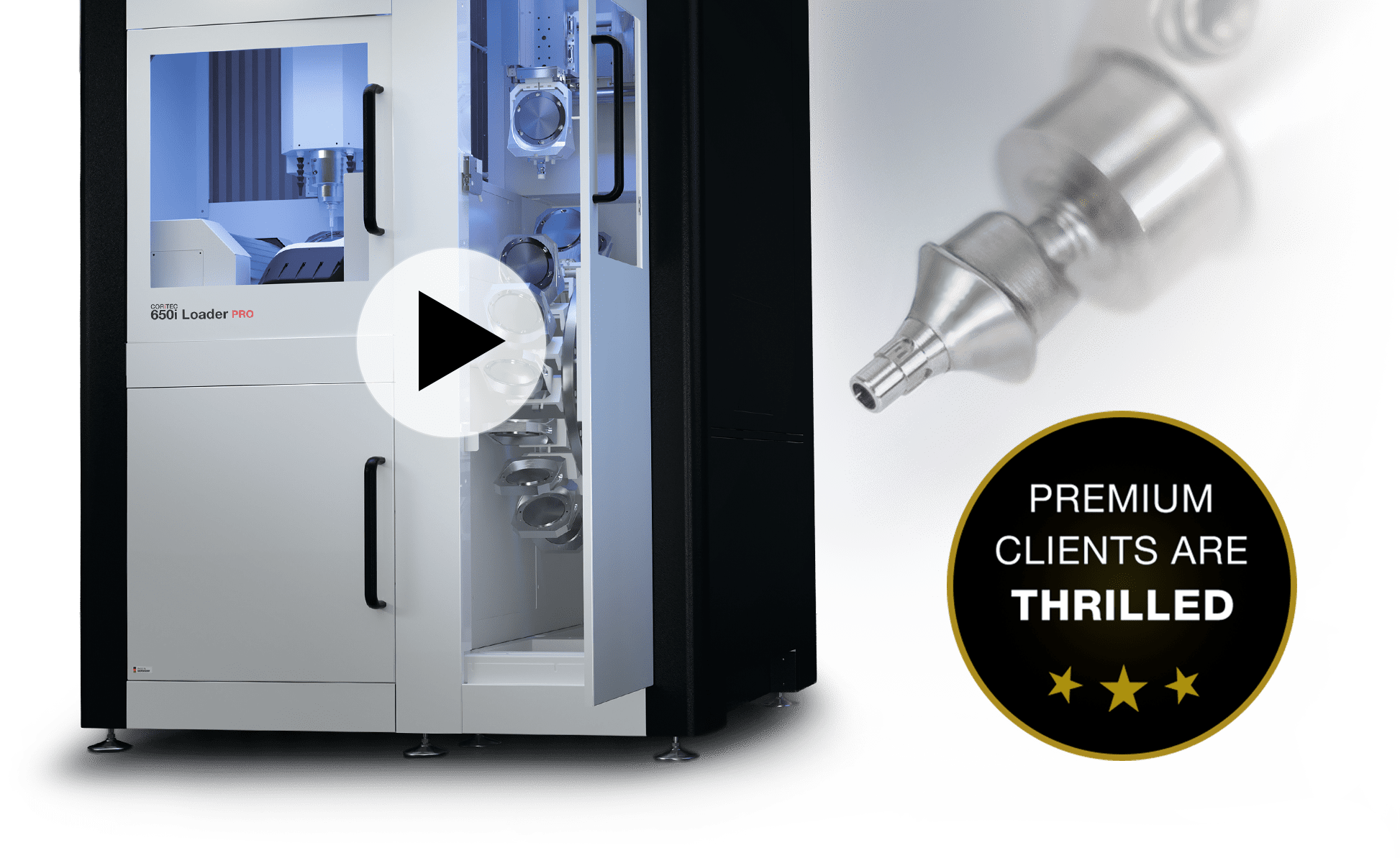 CORiTEC 650i Loader PRO - Clients are thrilled CORiTEC 650i Loader PRO - Clients are thrilled